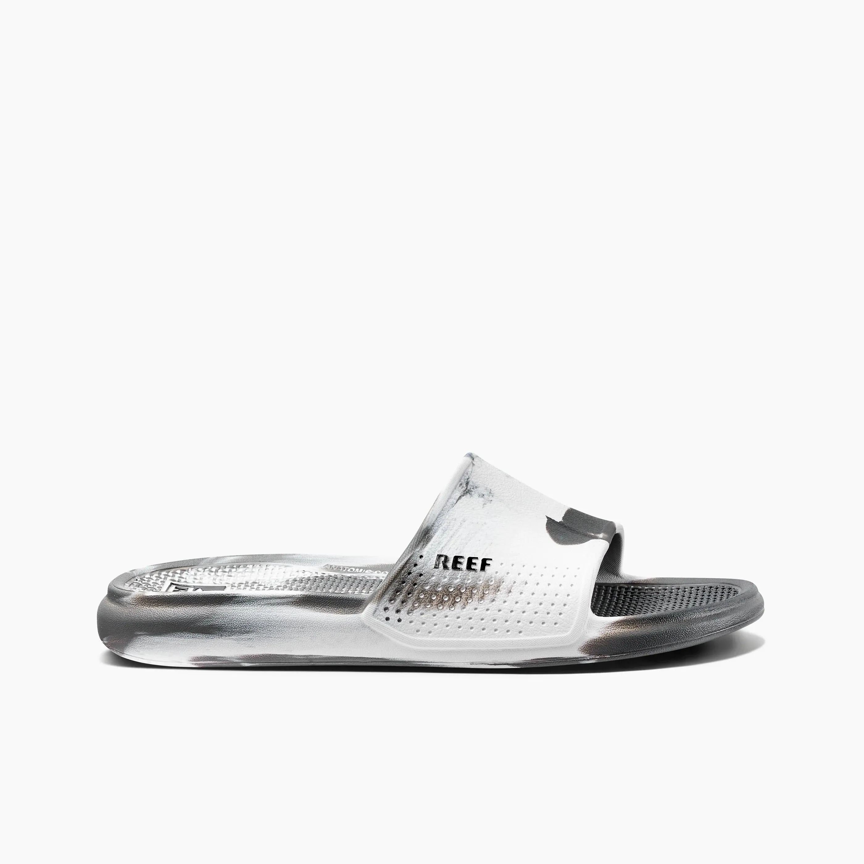 Reef Oasis Slide White Grey Marble