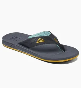 Reef Phantoms Flip Flops  - Aqua/Yellow