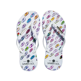 Samba Sol Women's YoungArts Collection Flip Flops - Isabela Dos Santos