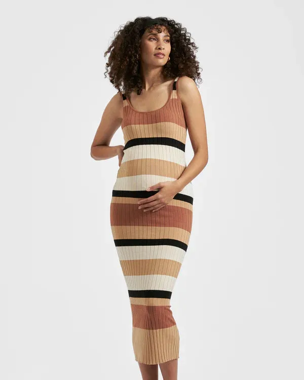 Sarah Stripe Knit Dress