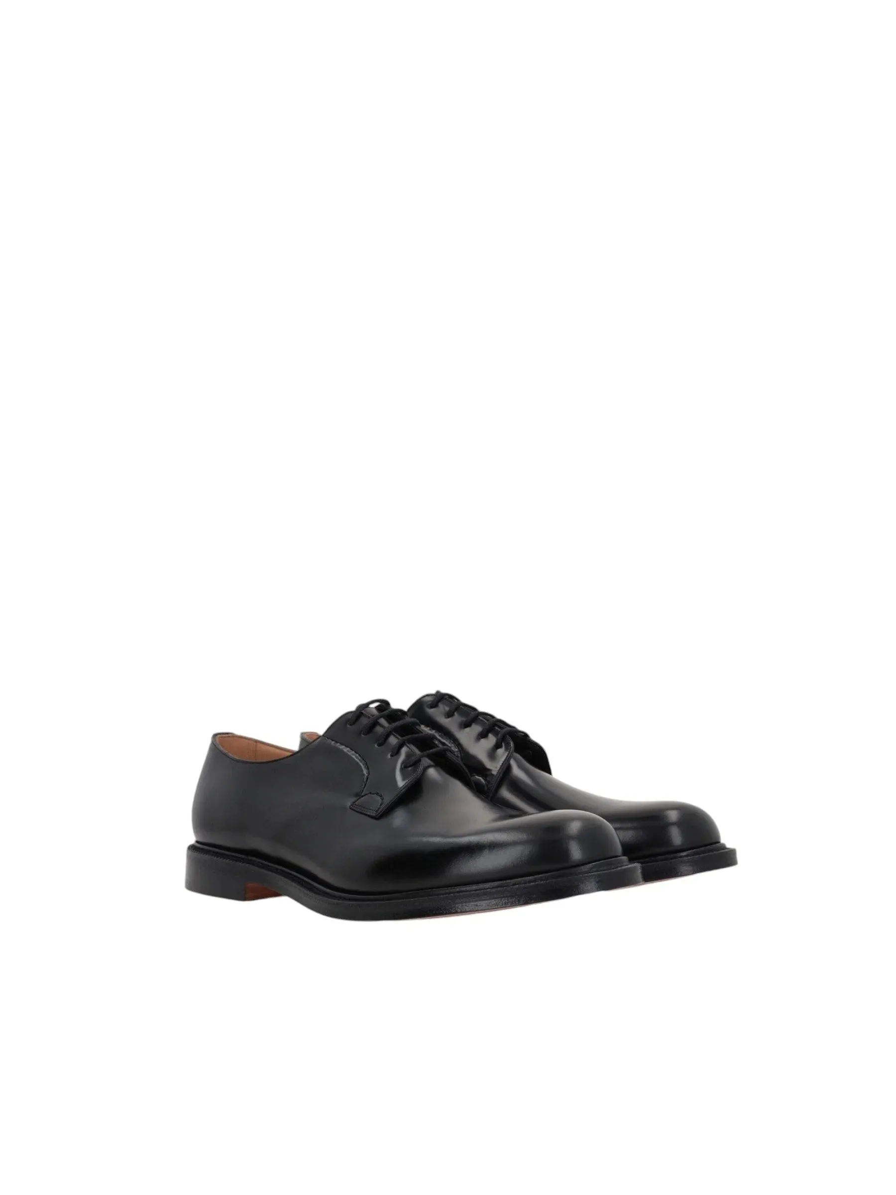Shannon Brushed Leather Derby Shoes