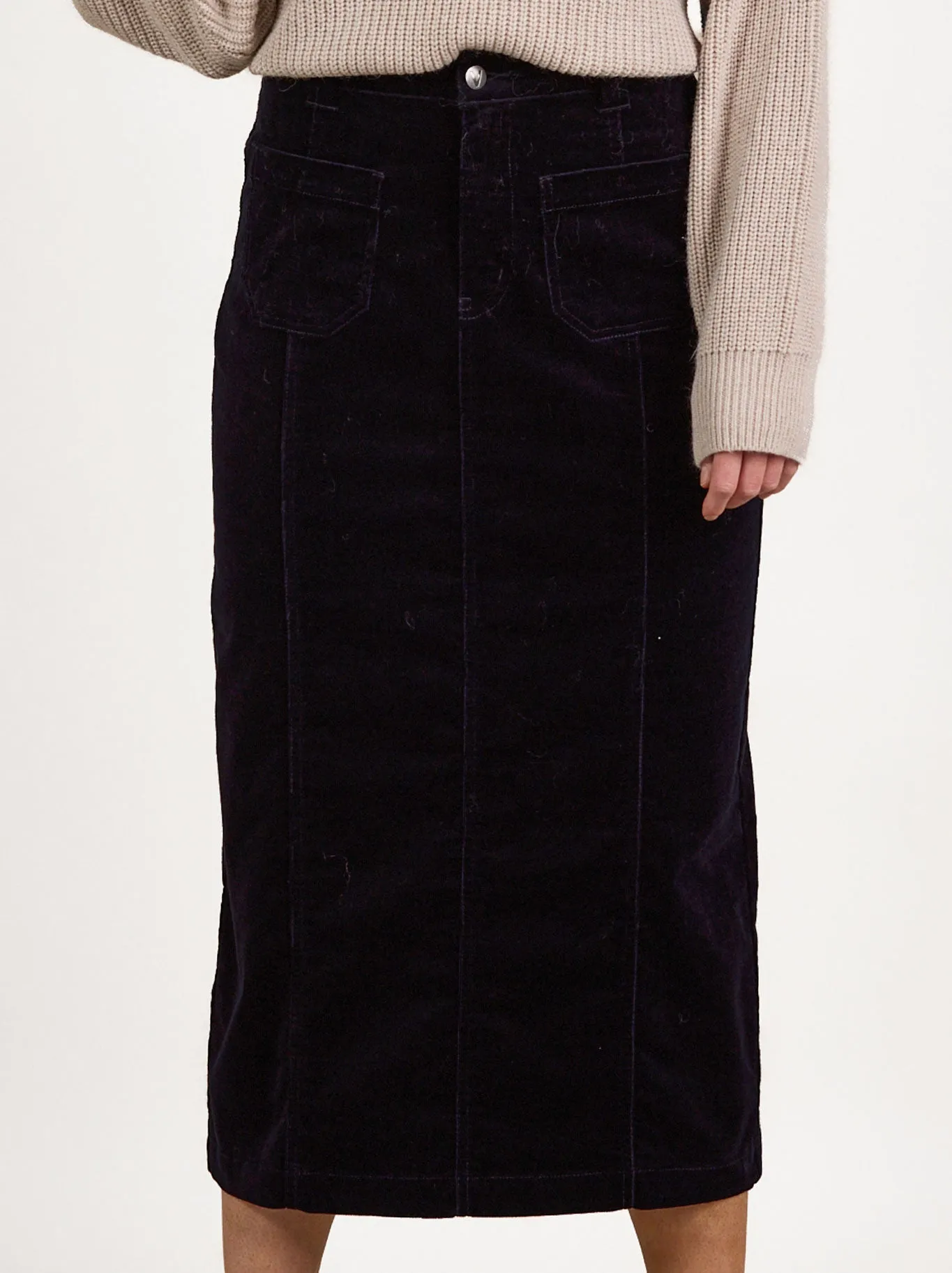 VASSALLI CORD SKIRT