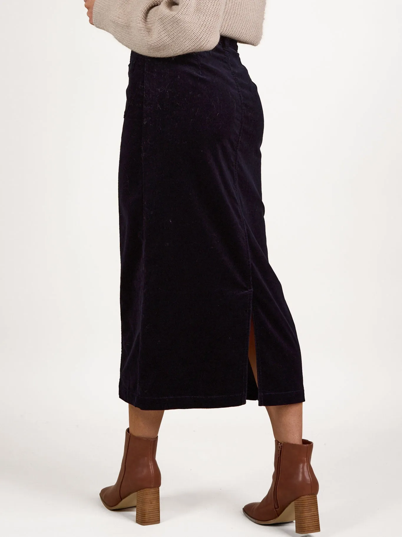 VASSALLI CORD SKIRT