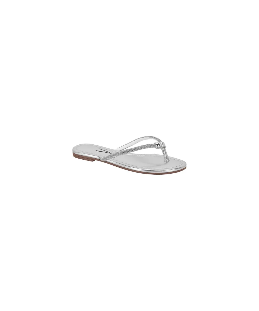 VIZZANO WOMEN SLIDERS & FLIP FLOPS IN SILVER